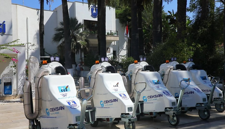 Bodrum’da temizlikte yeni dönem: Elektrikli araçlar yollarda!