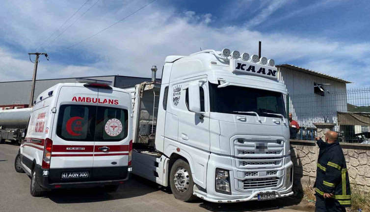 Damperin ölümcül teması! Sürücü akıma kapıldı