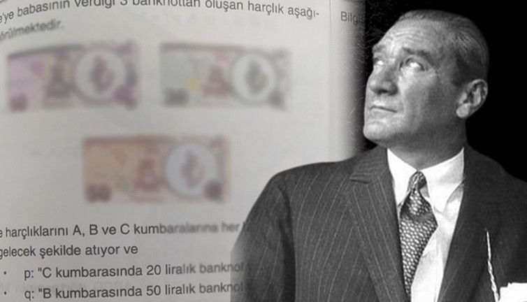 Matematik kitabında Atatürk sansürü! Her yerden silmeye çalışıyorlar…