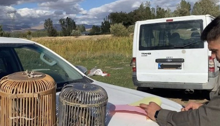 Kaçak keklik avlayan kişiye 48 bin 883 lira ceza