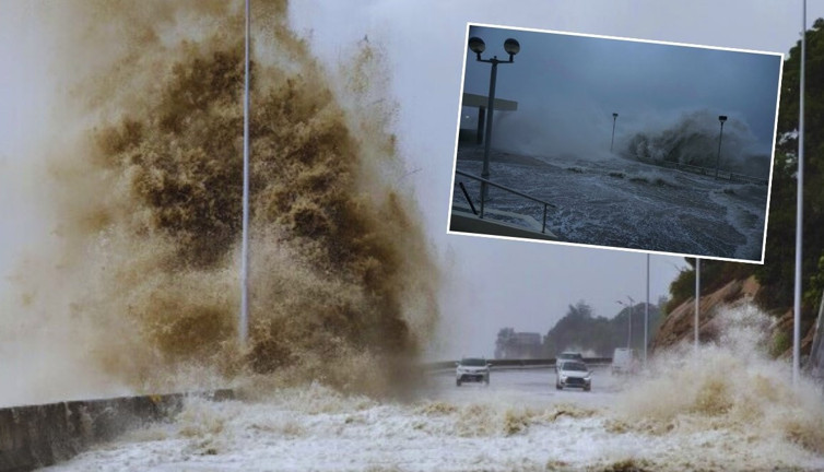 Ragasa Tayfunu'nun ilerleyişi devam ediyor: 1.9 milyon kişi tahliye edildi