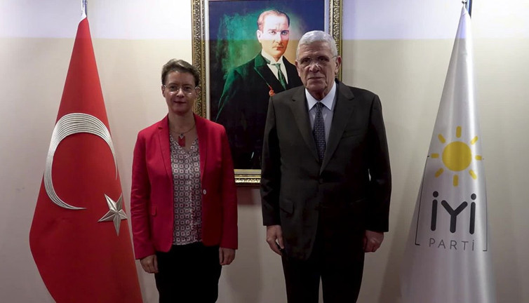 Fransa Büyükelçisi'nden Dervişoğlu'na ziyaret!