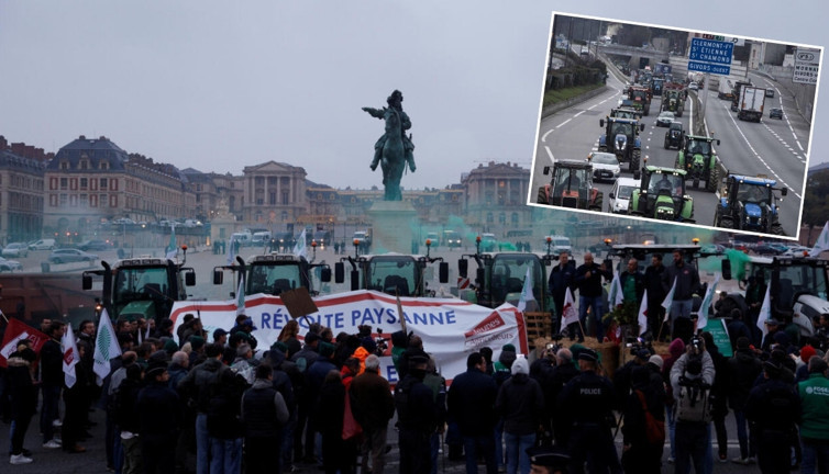 Fransız çiftçiler AB-MERCOSUR Anlaşması'nı protesto etmek için 16 farklı noktada 70 eylem düzenlediler