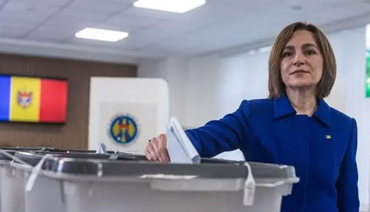 Avrupa ve Rusya'nın gözü oradaydı! Maia Sandu tek başına iktidar oldu