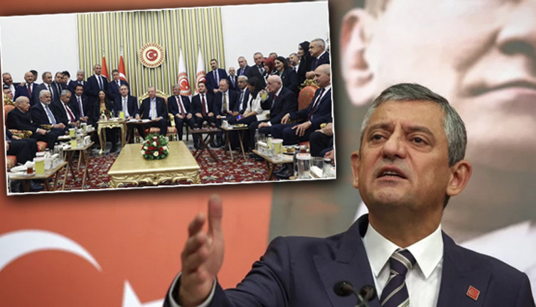 Özgür Özel’den o fotoğrafa ilk yorum: Cumhurbaşkanlığı’nca özenle seçilmiş...