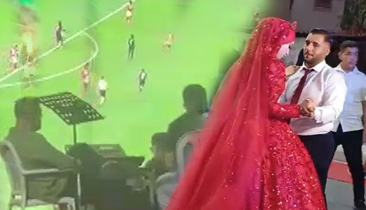 En mutlu gününde projeksiyon kurup bakın ne yaptı