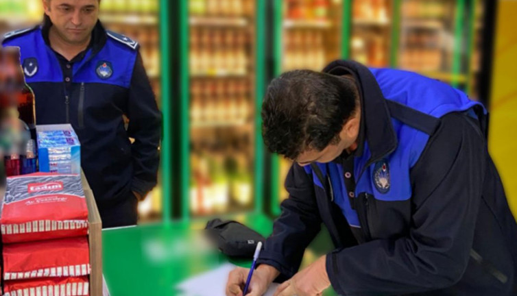 Zabıta Müdürlüğü’nden tekel bayilere denetim!