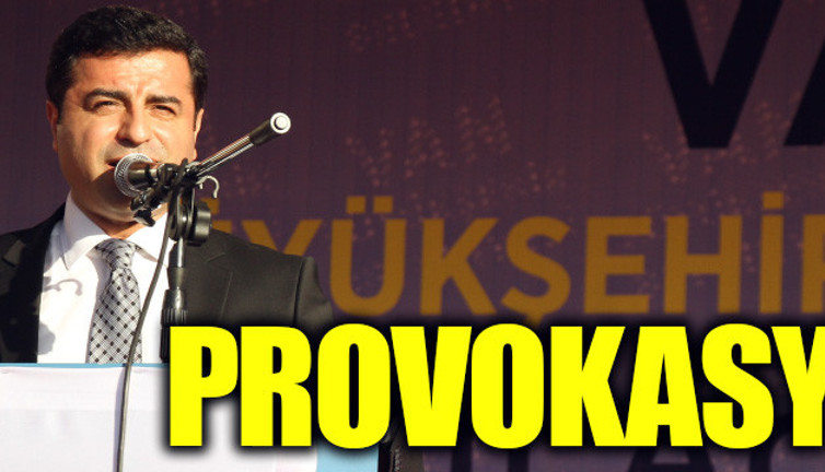 Demirtaş, halkı yine 'kalkışmaya' çağırdı