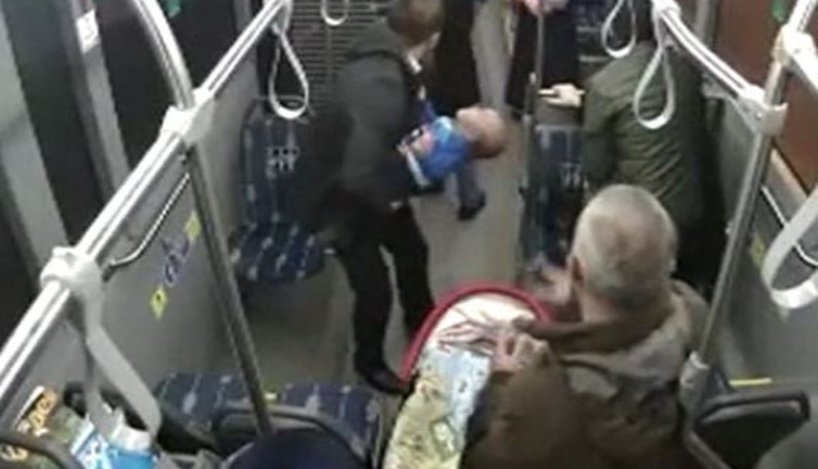 Kahraman şoför bebeğin hayatını böyle kurtardı