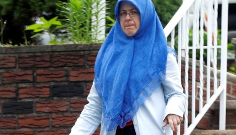 Adil Öksüz’ün eşi ABD’de