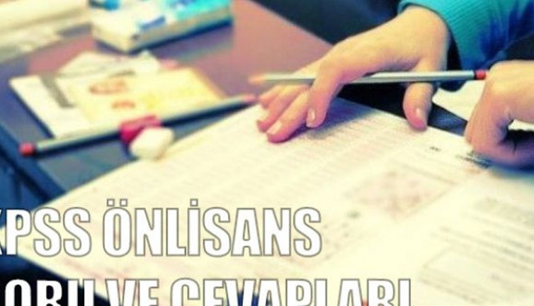 KPSS önlisans sınavı soru ve cevapları yayınlandı mı?