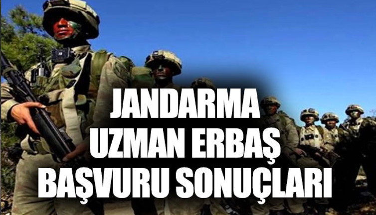 MSB Jandarma Uzman Erbaş başvuru sonuçları