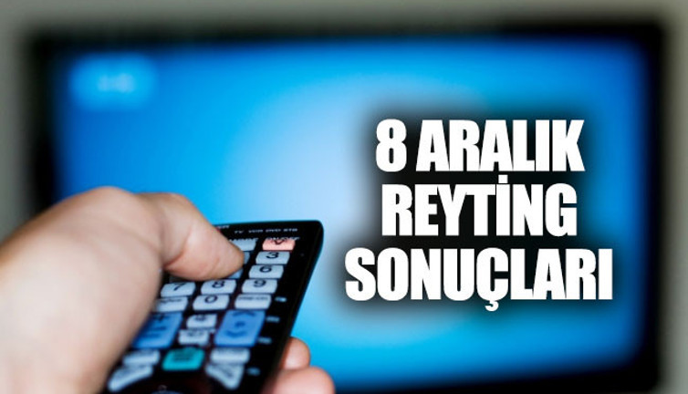 08 Aralık 2018 Cumartesi reyting sonuçları açıklandı