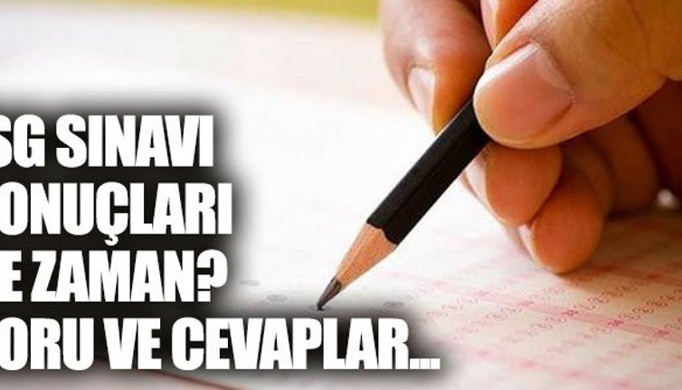 İSG sınav sonuçları ne zaman açıklanır?