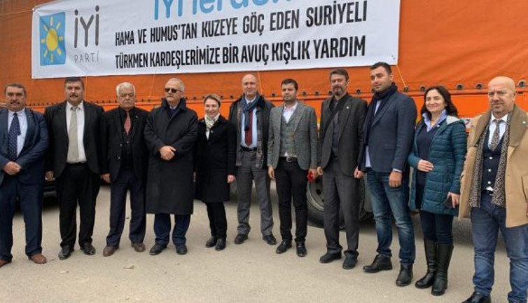 İYİ Parti’den Hama-Humus Türkmenlerine Yardım