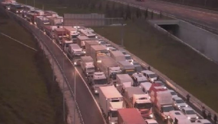 Yavuz Sultan Selim Köprüsü'nde kaza!