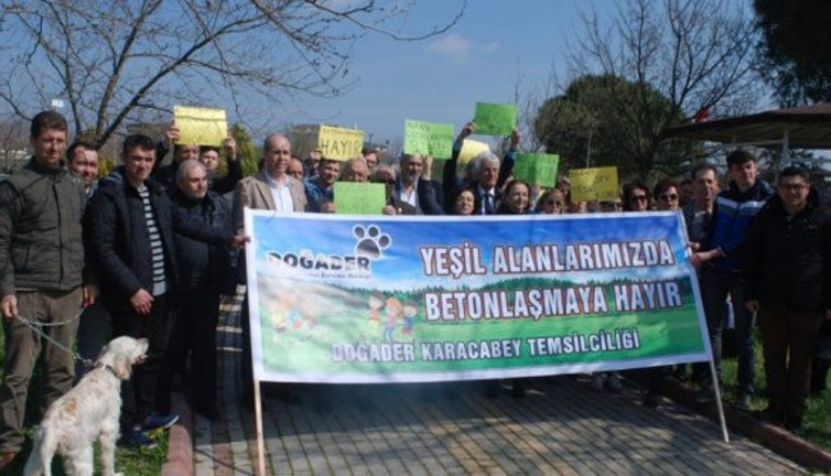 Bursa halkı yeşil parkları geri istiyor