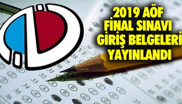AÖF sınav giriş yerleri açıklandı mı? AÖF sınav giriş belgeleri sorgulama