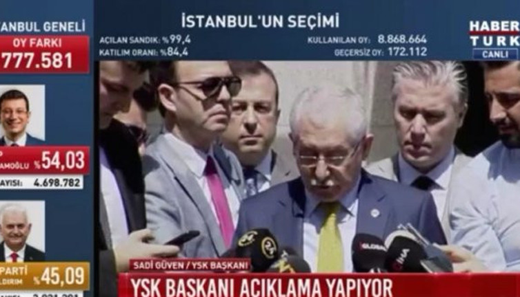 YSK Başkanı Güven’den İstanbul seçimi açıklaması