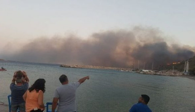 Datça'daki yangında son durum