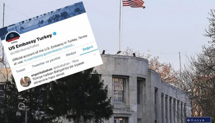 MHP İstanbul İl Başkanı Gür'den ABD Büyükelçiliği'ne tepki