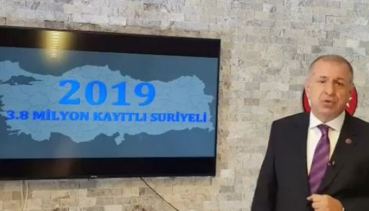 Göç İdaresi'nden Özdağ'a suç duyurusu tehdidi!