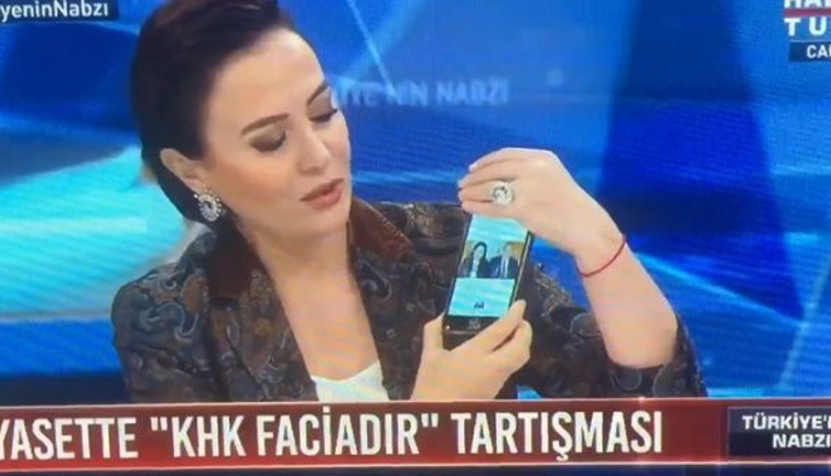 Mustafa İlker Yücel canlı yayında Akşener'e iftira attı