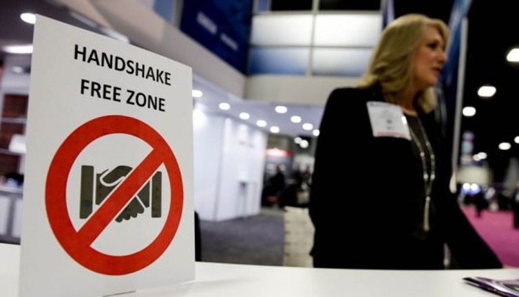 Dünyanın en büyük uydu fuarında corona virüs önlemleri