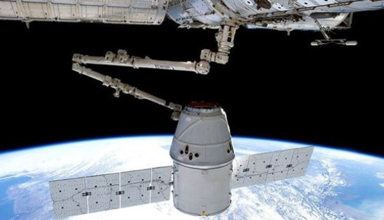 SpaceX'in kargo mekiği ISS'ye ulaştı