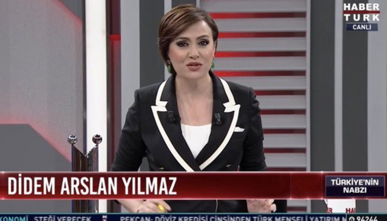 Habertürk spikeri Didem Arslan Yılmaz: "Tehdit ediliyorum"