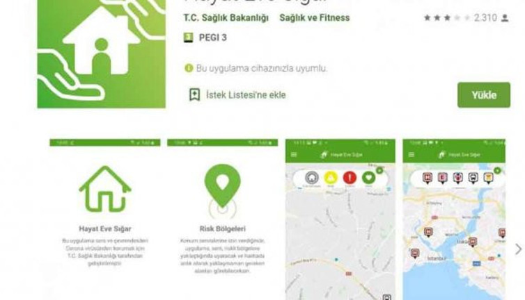 Sağlık Bakanlığı’nın ‘Hayat Eve Sığar’ uygulaması yayında! İndir olduğun bölgenin riskini öğren!