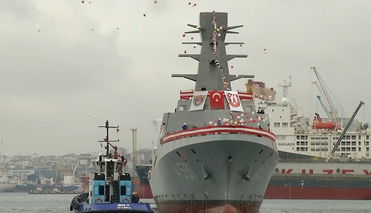 TCG Ufuk, sahaya iniyor! Sadece 11 ülkede var