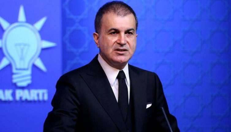 AKP sözcüsü Ömer Çelik'ten Fransa'ya Doğu Akdeniz tepkisi