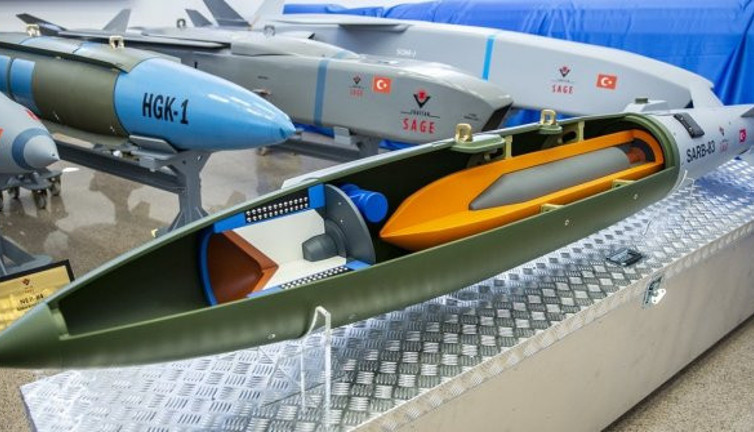 Yerli uçak bombası SARB-83 kullanıma hazır
