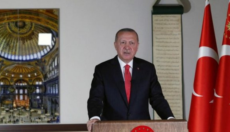Erdoğan’dan Dünya’ya Ayasofya mesajı: 'Karara saygı göstermek zorundalar'