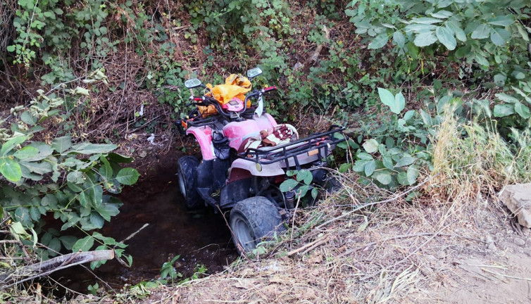 76 yaşındaki kadını ATV motoru canından etti