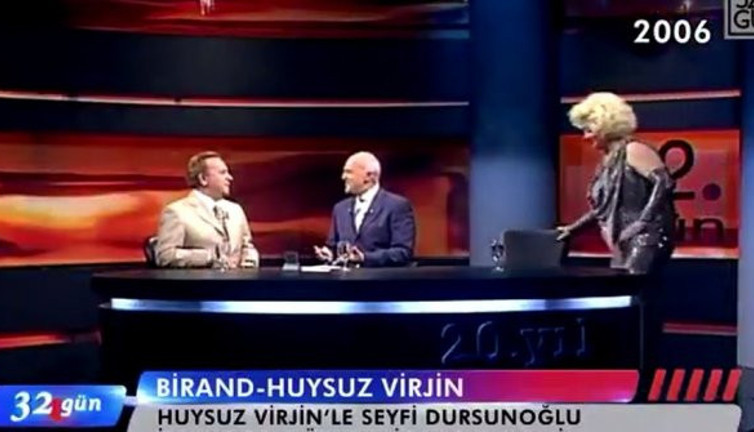 Seyfi Dursuoğlu ve Huysuz Virjin ilk kez karşı karşıya geldi: Mehmet Ali Birand böyle aralarında kaldı