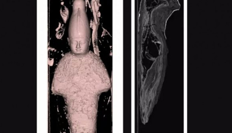 50 yıldır sergilenen iki mumyanın içinden çıkanlar bilim insanlarını şaşırttı