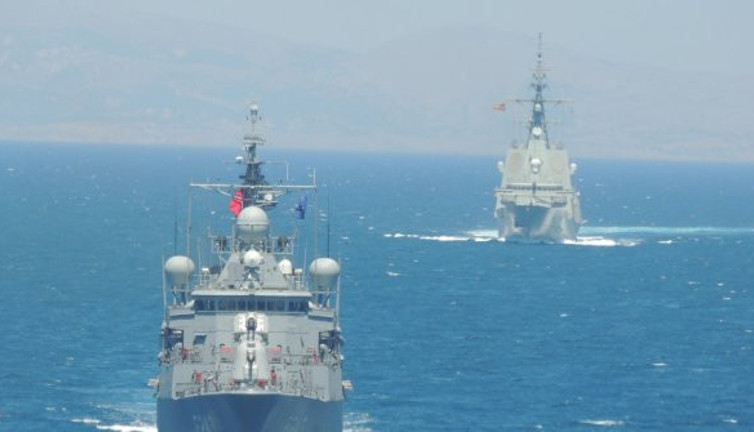 MSB duyurdu: Kuzey Ege'de deniz eğitimleri icra edildi