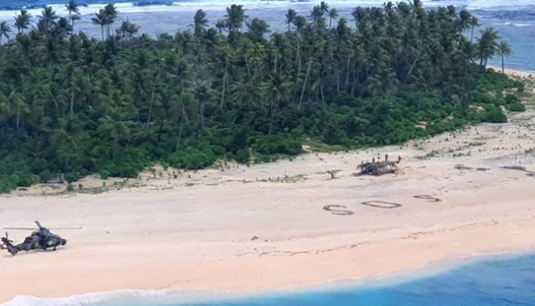 'SOS' yazısı 3 hayat kurtardı