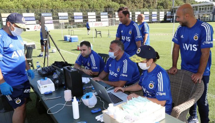 Fenerbahçe'de hız ve laktat testi