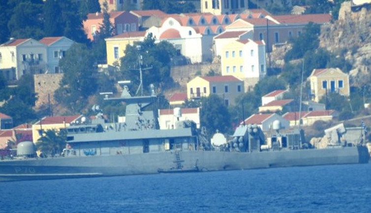 Türk hücumbotu yeniden Kaş'ta