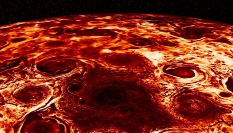 NASA paylaştı altına not düştü! Pizza değil gezegen