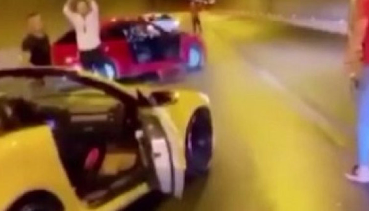 Tüneli kapatan konvoydaki sürücülere ceza