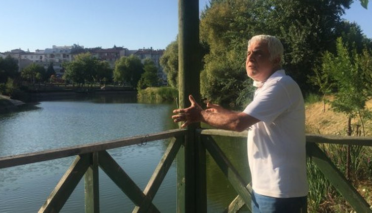 Özel yapım oltaya el bombası takıldı. Porsuk Çayı'nda korku dolu anlar