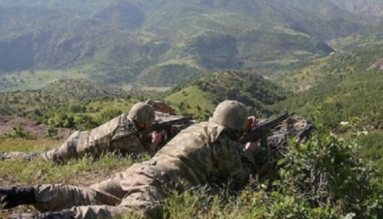 Hava destekli operasyonda 4 terörist öldürüldü