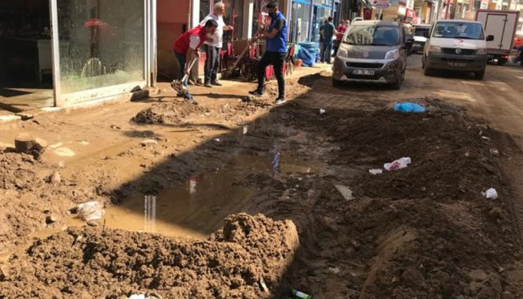 Giresun'daki selin yeni görüntüleri ortaya çıktı