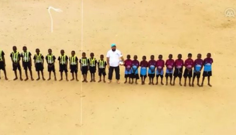 Zanzibarlı çocukların turnuvasında şampiyon Fenerbahçe oldu