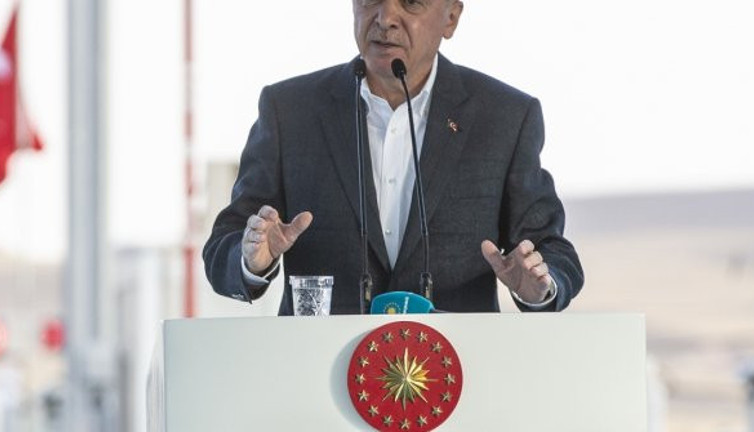 Erdoğan otoyol açılışında konuştu