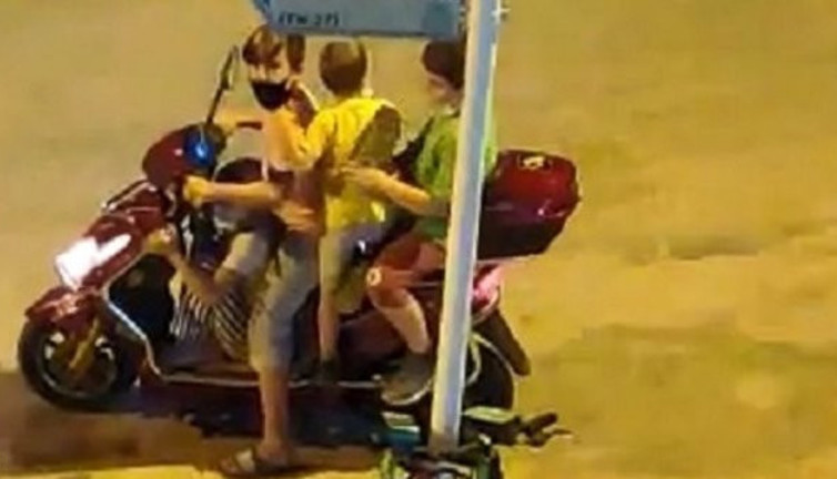 Elektrikli bisikletle tehlikeli yolculuk